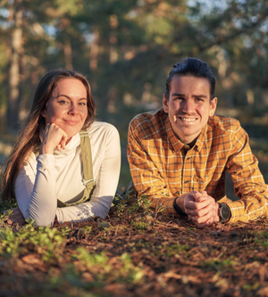 Lovisa Bergström och Adam Rindeskär